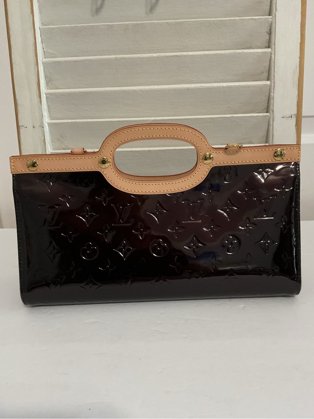 Louis Vuitton Roxbury Drive Monogram Vernis Bag